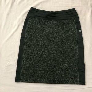Charcoal/black skirtsports running skirt
